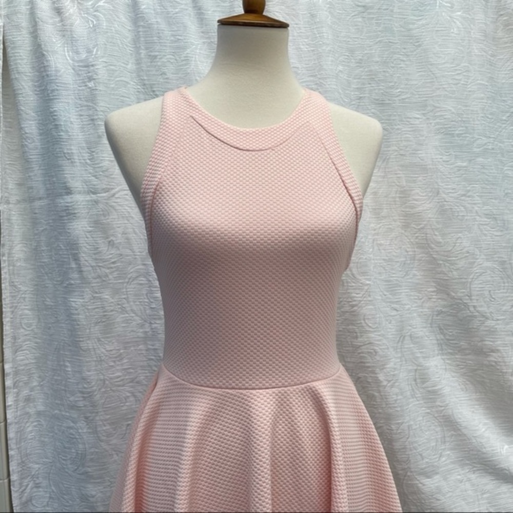 UO/Kimchi Blue Racerback Skater Dress in Pink - Picture 3 of 9